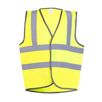 Childrens Hi Vis Waist Coat - Yellow - 4/6 YRS - UC806