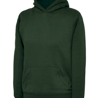 Value Range Childrens Hooded Sweatshirt - Bottle Green