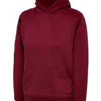 Value Range Childrens Hooded Sweatshirt - Maroon