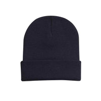Rectangular Patch Beanie - Black - ONE - UC410