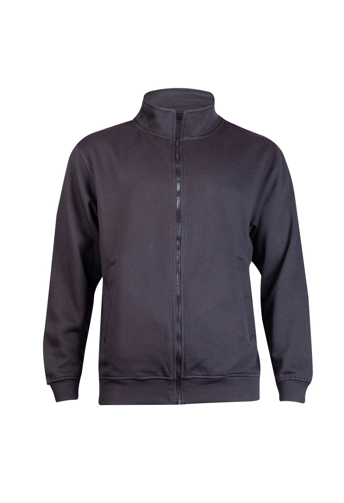 Deluxe Unisex, Adults Sweat Jacket - Black - XS - UC212
