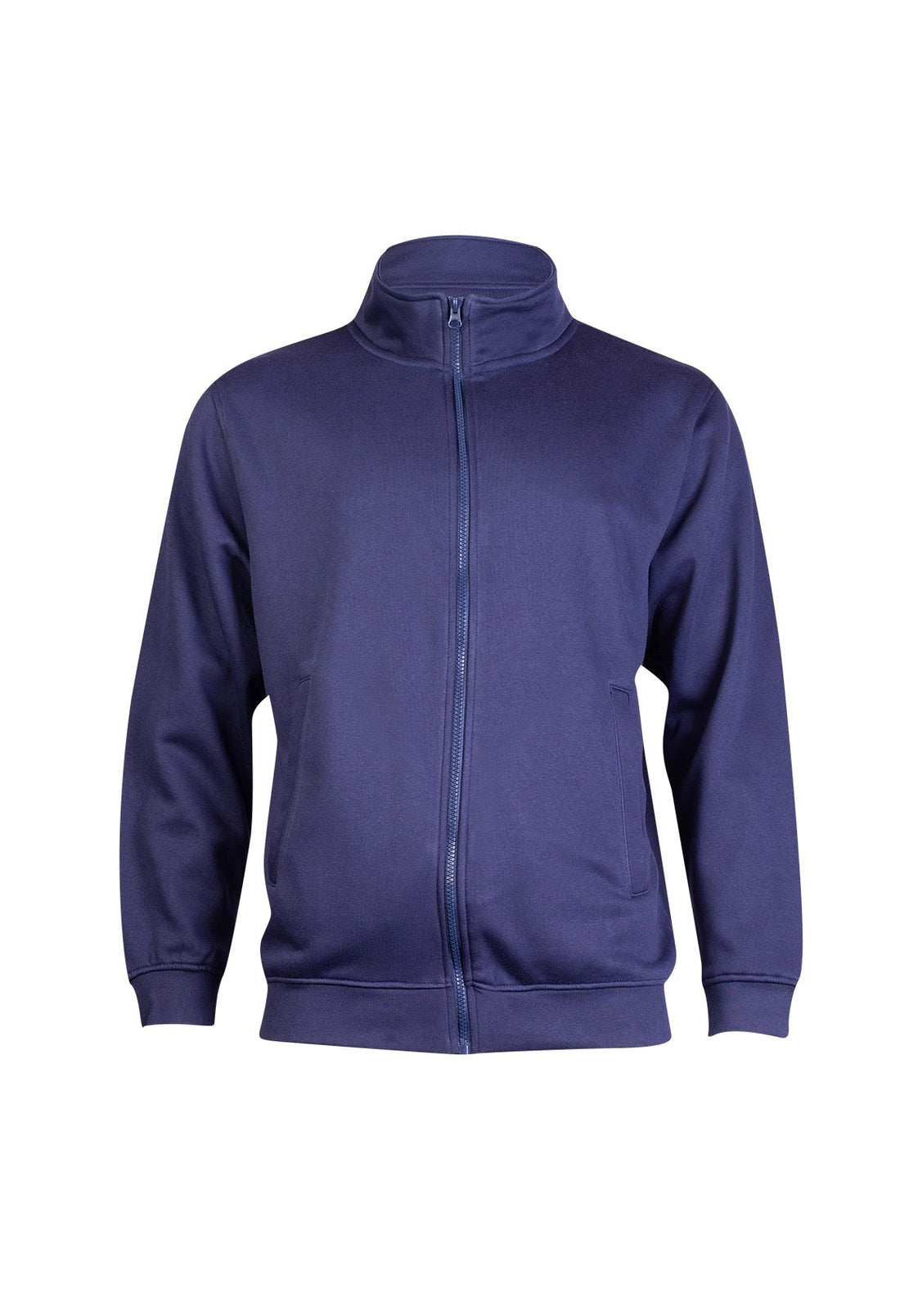 Deluxe Unisex, Adults Sweat Jacket - Navy - XS - UC212