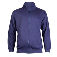 Deluxe Unisex, Adults Sweat Jacket - Navy - XS - UC212