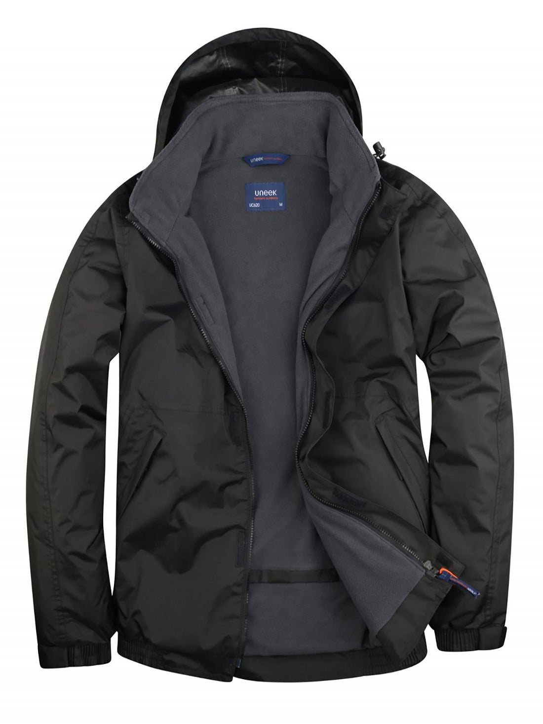 Premium Outdoor Jacket - Black/Grey - XS - UC620