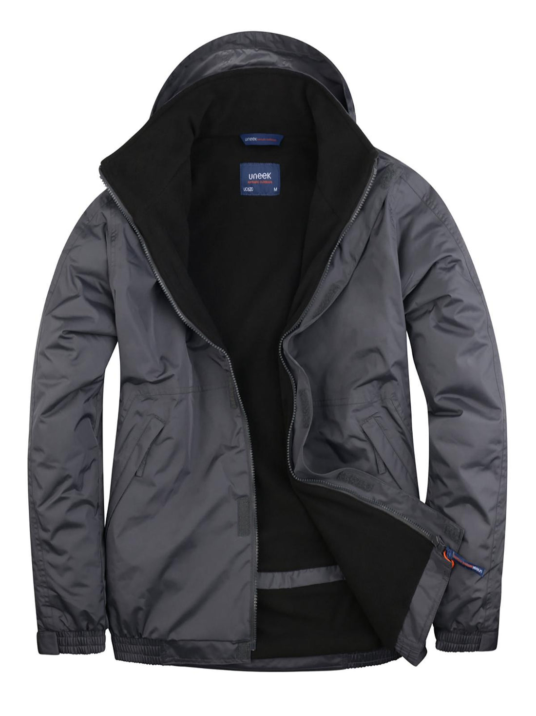 Premium Outdoor Jacket - Deep Grey/Black - XS - UC620
