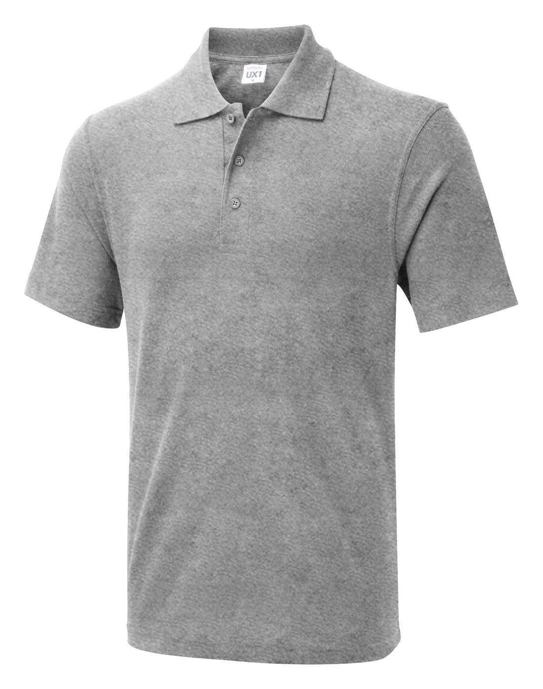 Value Range  Polo - Heather Grey - XS