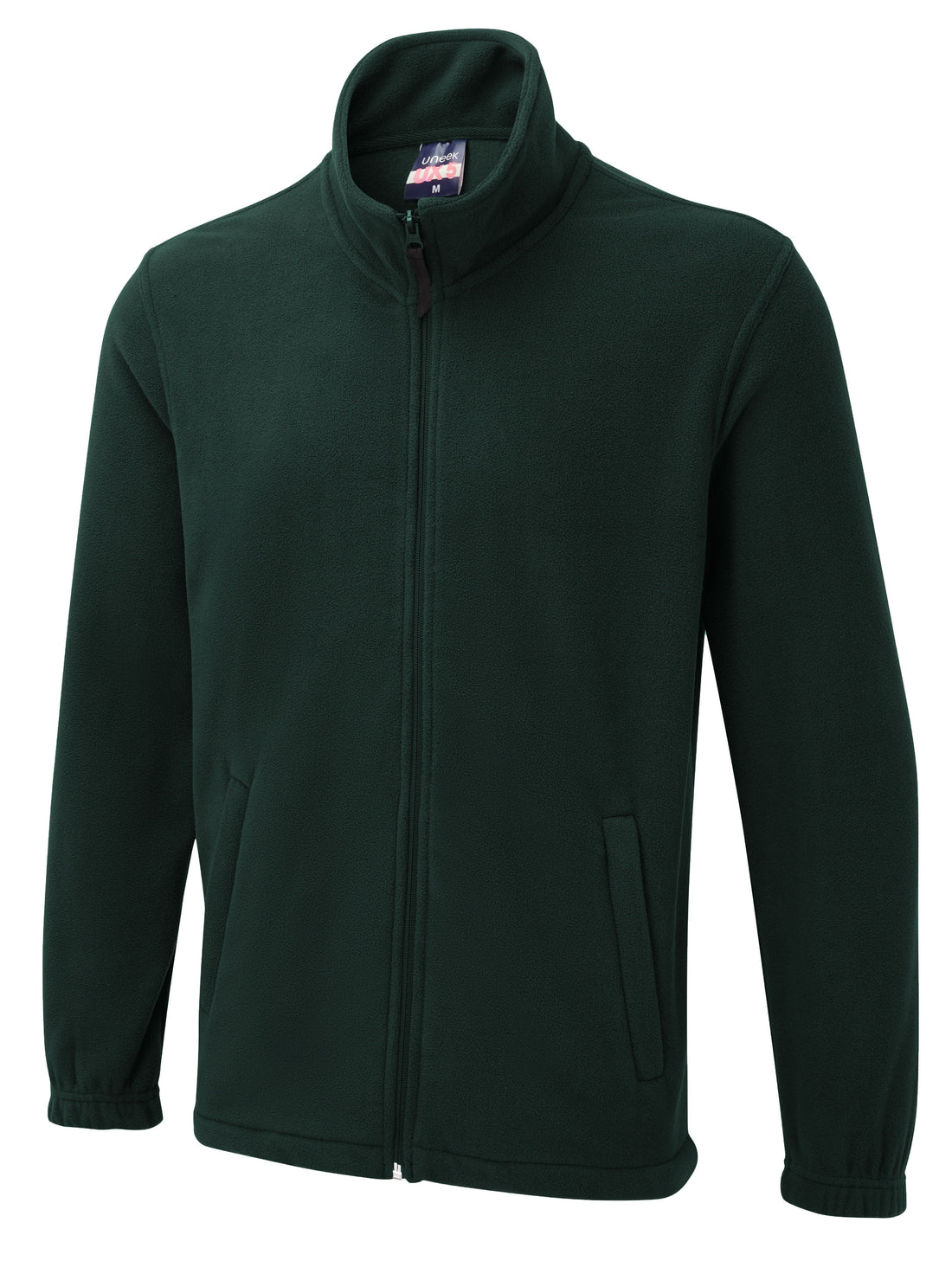 Value Range Full Zip Fleece - Bottle Green - XS