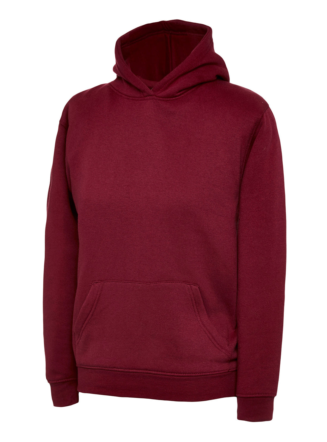 Value Range Childrens Hooded Sweatshirt - Maroon