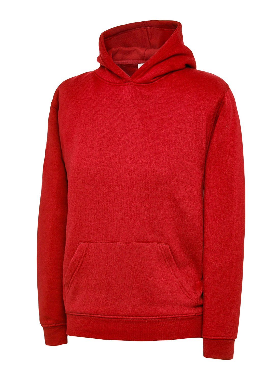 Value Range Childrens Hooded Sweatshirt - Red 