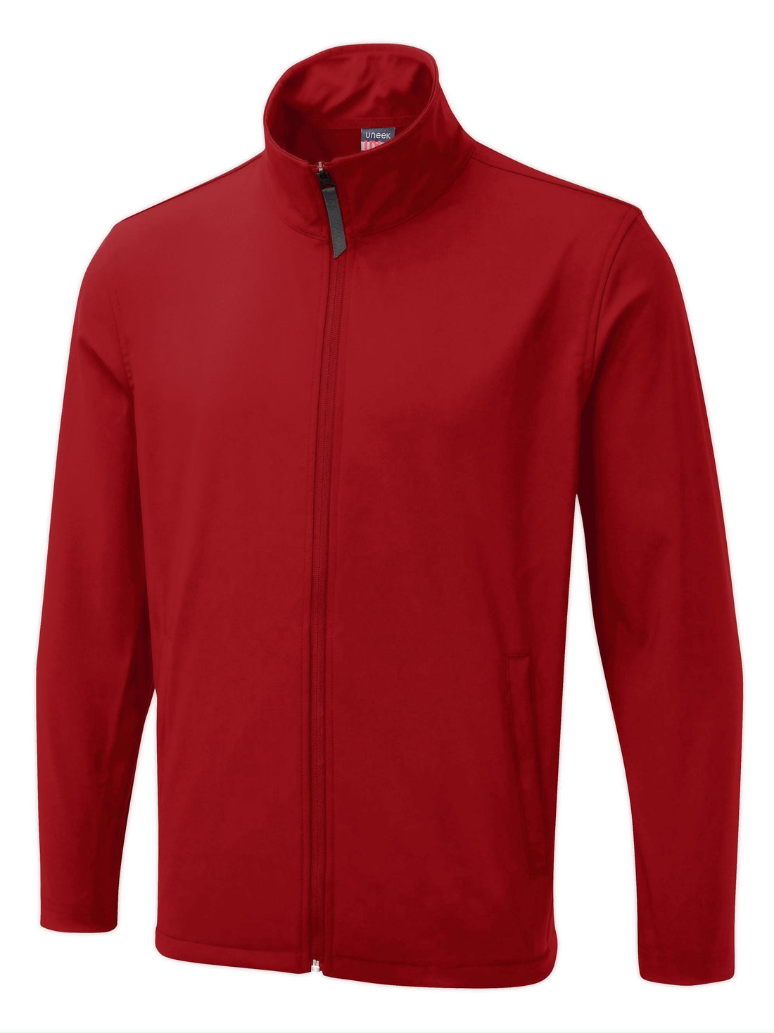 Value Range Printable Soft Shell Jacket - Red - XS